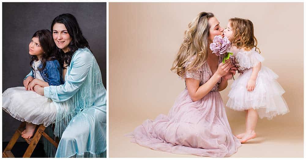 mother-daughter-photographer-london-young-mother-and-daughter-portraits-with-mother-daugher-kissing-each-other